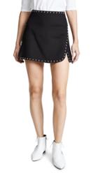 Helmut Lang Studded Miniskirt