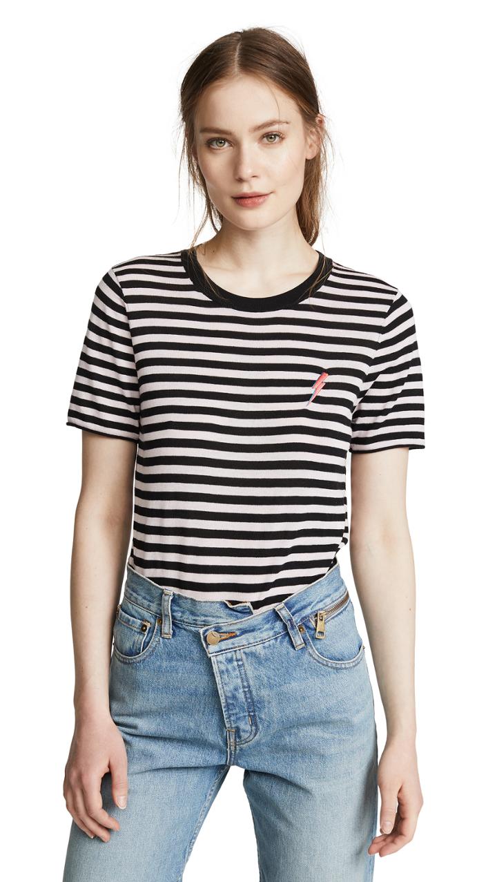 Replica Los Angeles Rock Stripe Tee