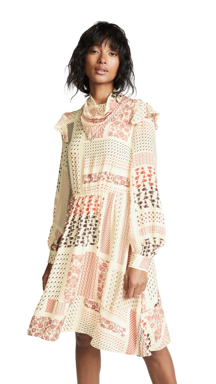 Derek Lam 10 Crosby Handkerchief Dress