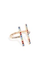 Rebecca Minkoff Parallel Lines Ring