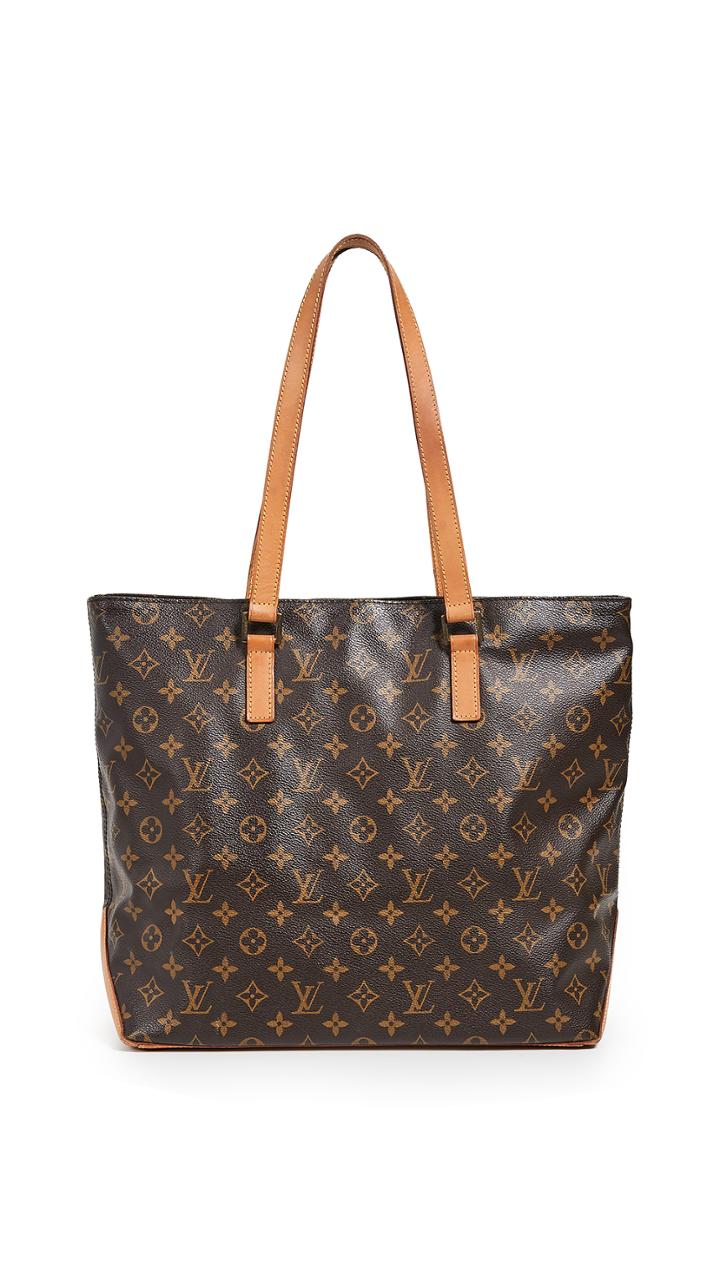 What Goes Around Comes Around Lv Monogram Cabas Mezzo Bag