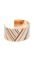 Tory Burch Printed Enamel Medium Cuff