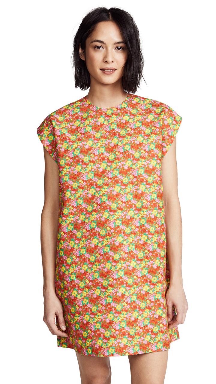 Msgm Floral Dress
