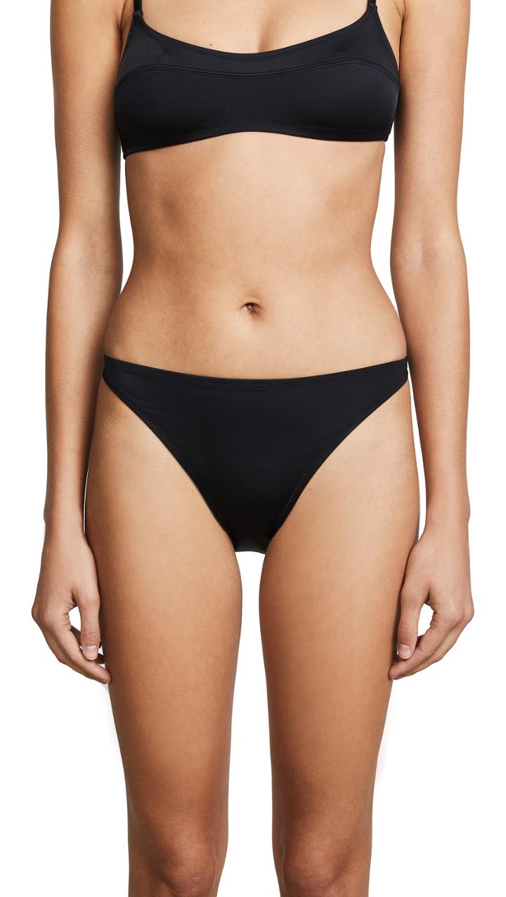 Solid Striped Swim Team Elsa Bikini Bottoms