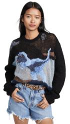 Coach 1941 Distressed Rexy Oversize Pullover