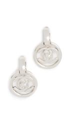 What Goes Around Comes Around Chanel Turn Lock In Circle Earrings