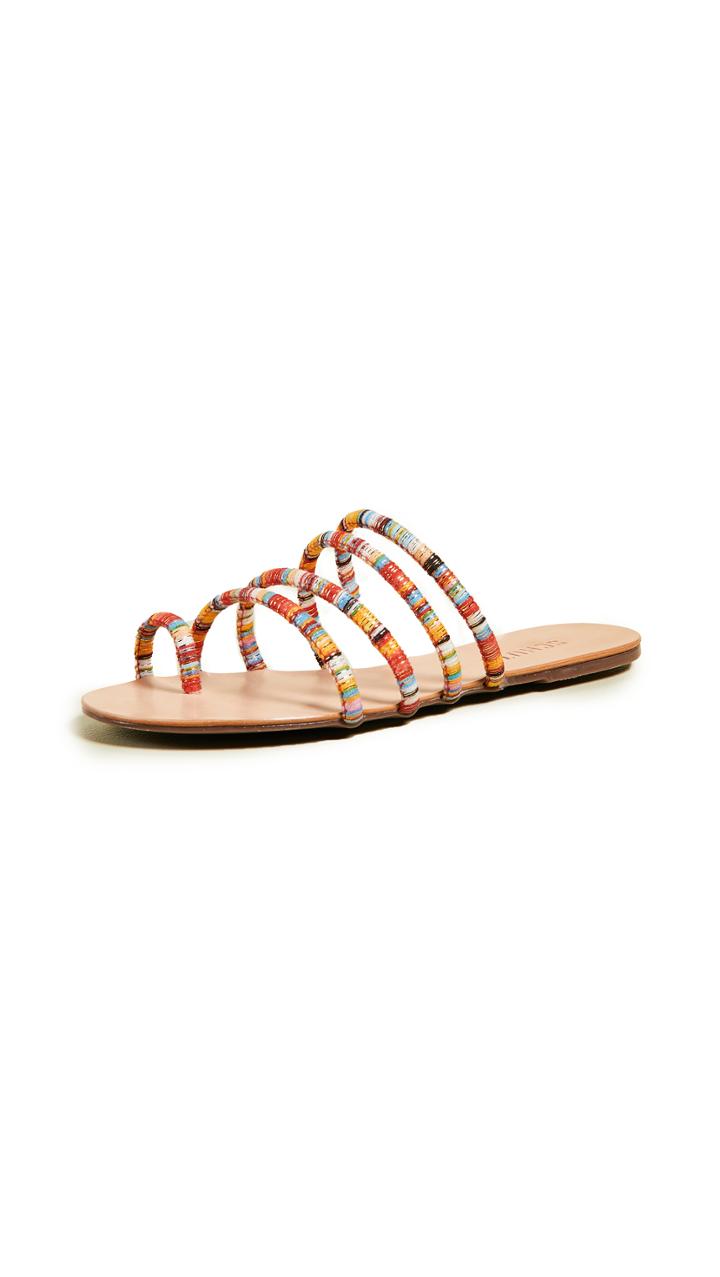 Schutz Hadassa Toe Ring Slides