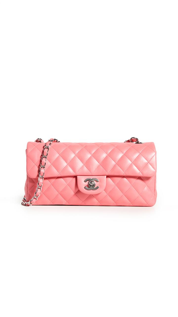 What Goes Around Comes Around Chanel Pink Lamb East West