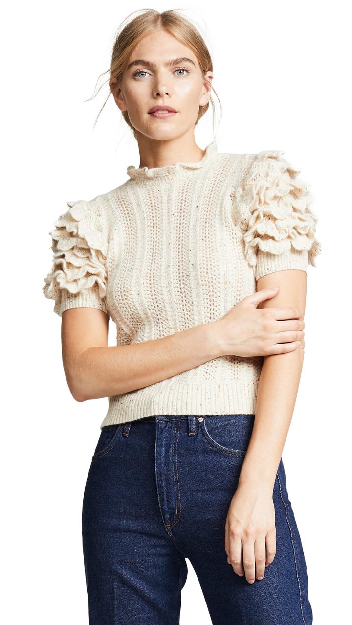 Ulla Johnson Amie Cashmere Sweater