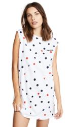 Etre Cecile Dots All Over Boyfriend Dress