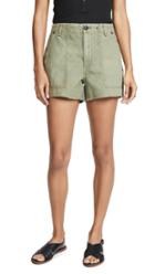 Rag Bone Jean Super High Rise Army Shorts