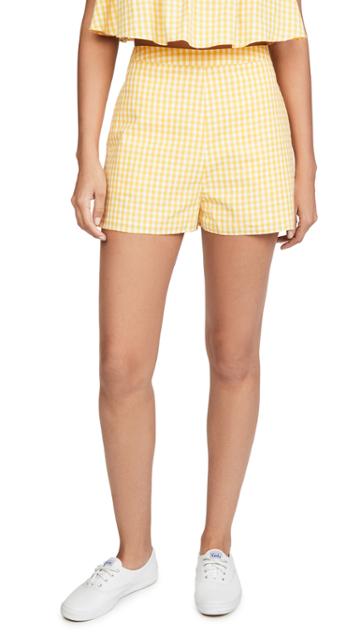 Kos Resort Gingham Shorts