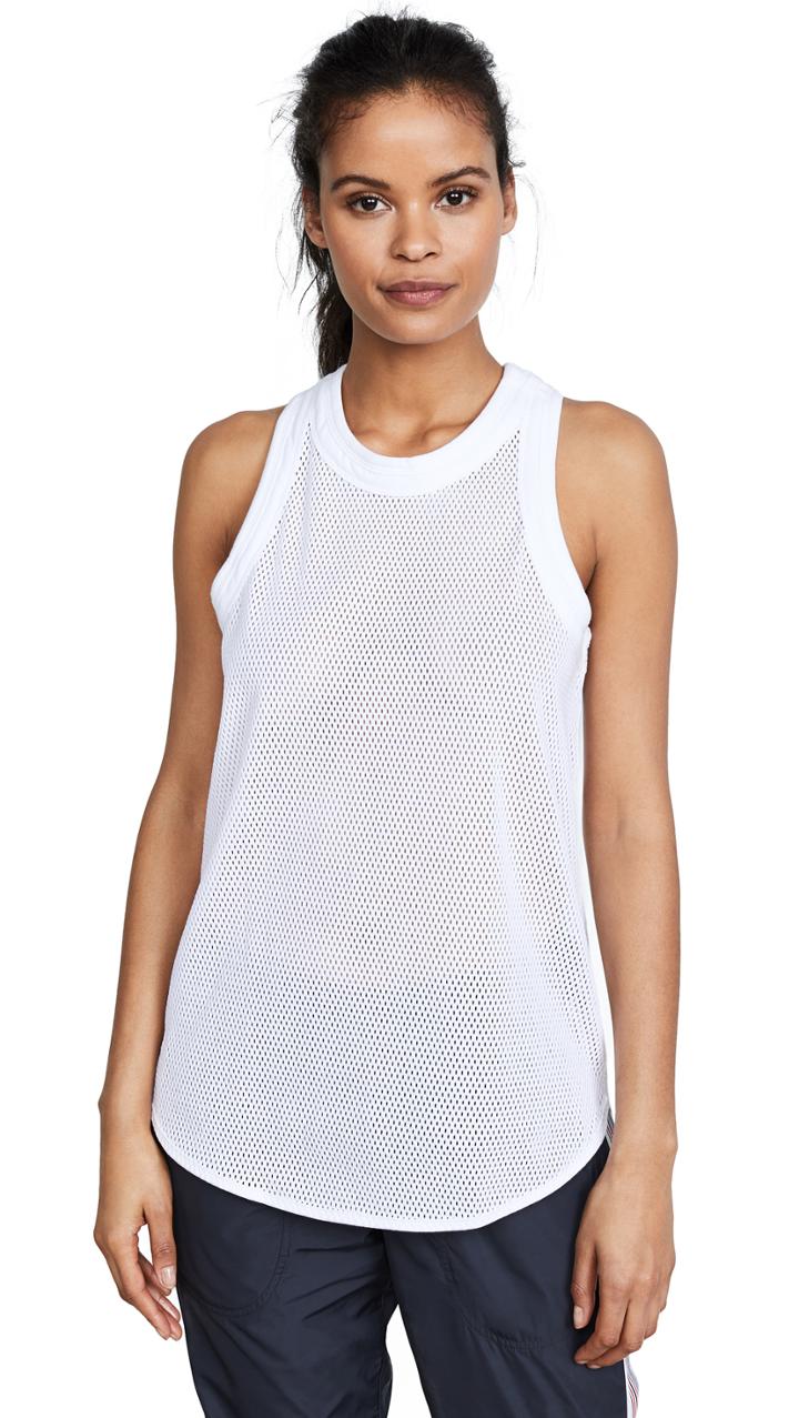 Adidas By Stella Mccartney Yoga Mesh Tank