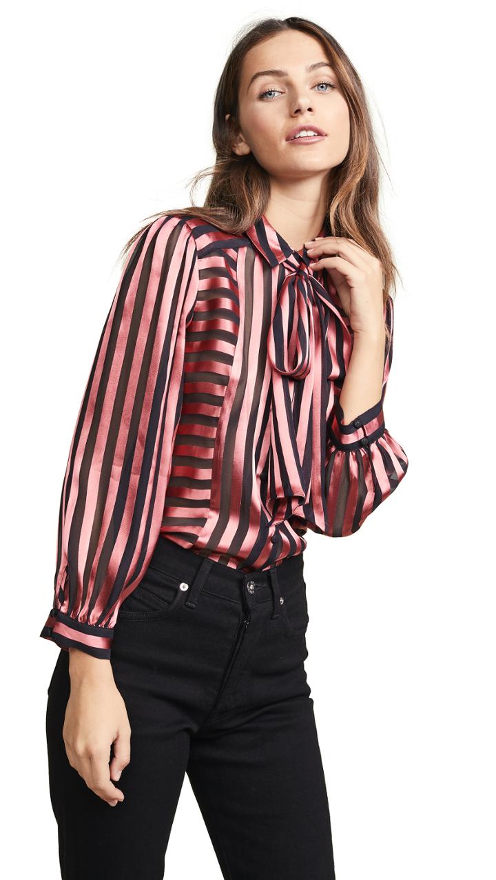Alice Olivia Willis Button Down Shirt