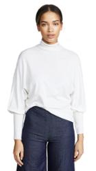 Enza Costa Cuffed Dolman Sweater