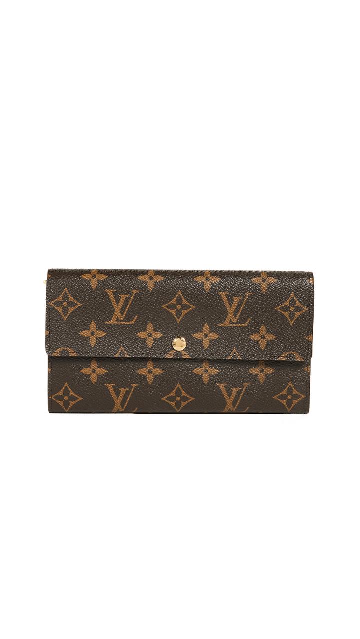 What Goes Around Comes Around Louis Vuitton Monogram Sarah Wallet