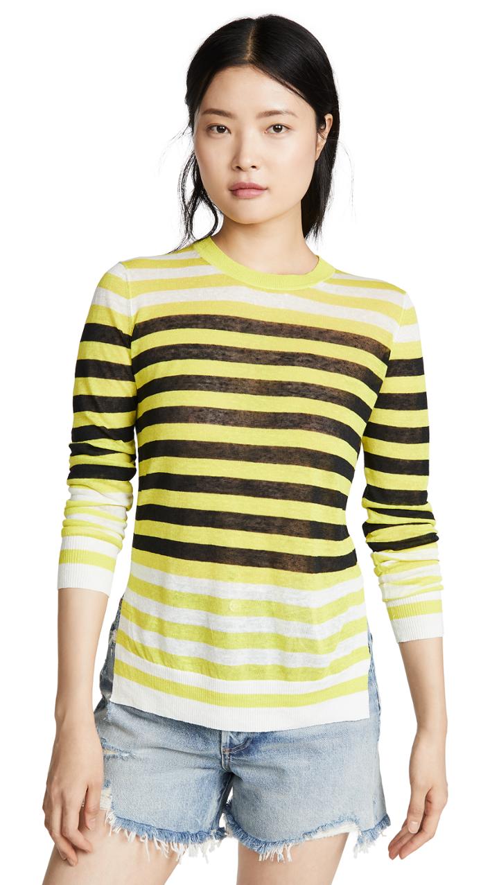 Diane Von Furstenberg Kayla Linen Sweater