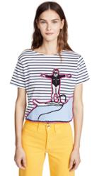 Michaela Buerger Cropped Surfing Tee