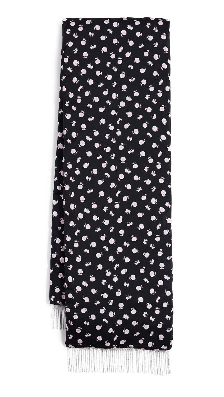 3 1 Phillip Lim Silk Floral Puffer Scarf