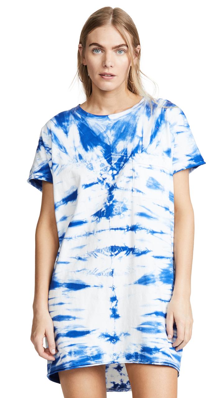 Young Fabulous Broke Tie Dye Tee Dress