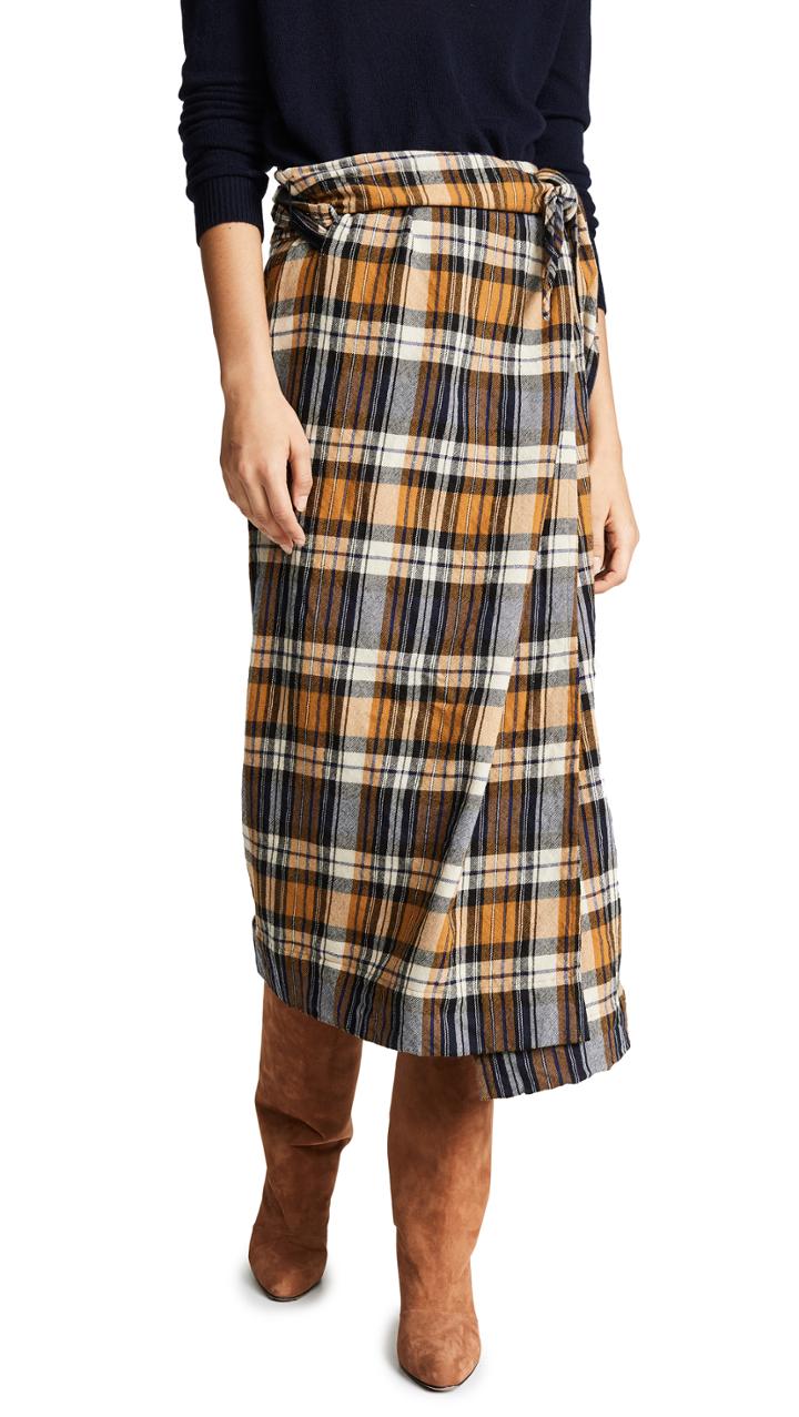 Forte Forte Tartan Skirt
