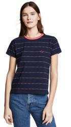 Rag Bone Jean Julien Striped Long Sleeve Tee