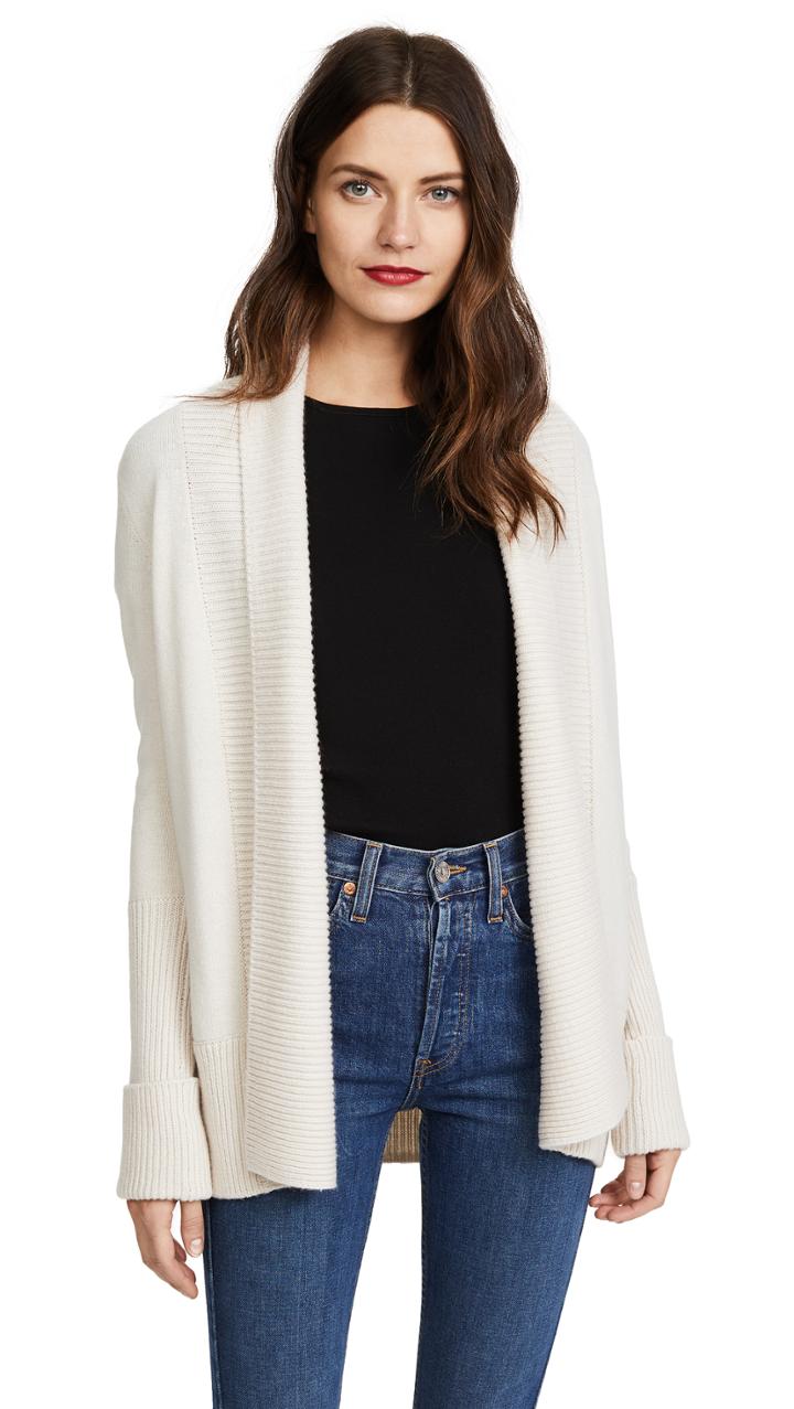 Vince Wide Collar Cardigan