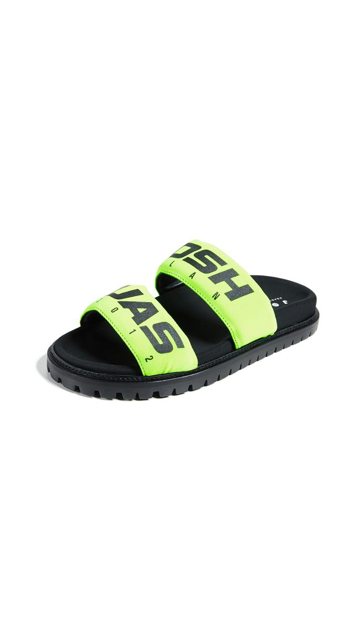 Joshua Sanders Racing Slide Sandals