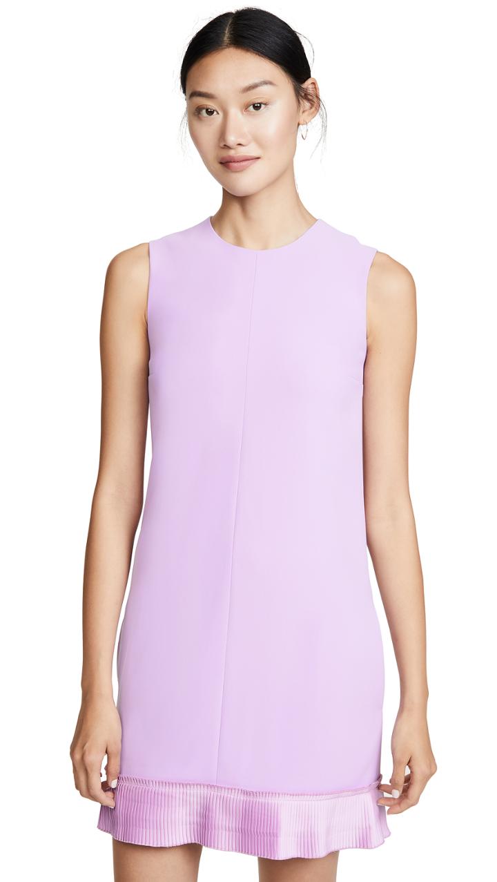 Victoria Victoria Beckham Pleated Shift Dress