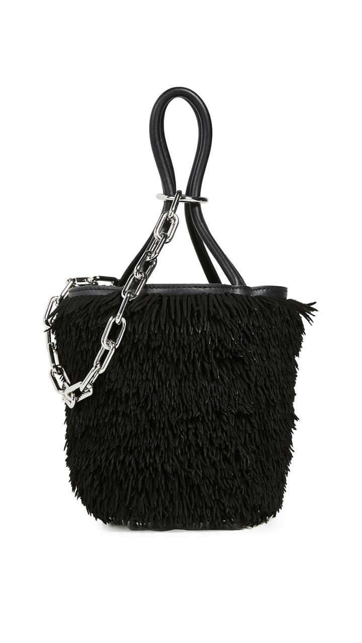 Alexander Wang Roxy Fringe Mini Bucket