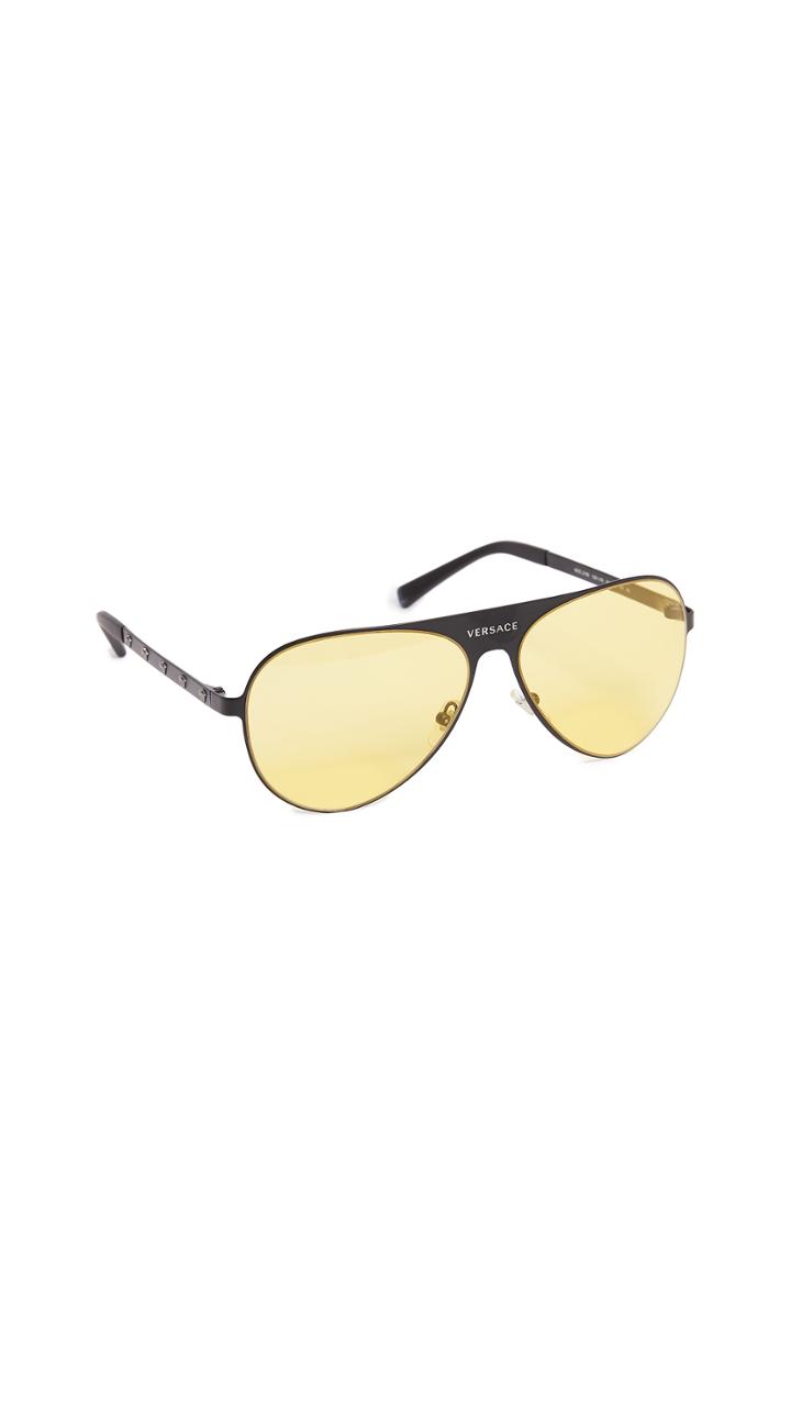 Versace Aviator Sunglasses