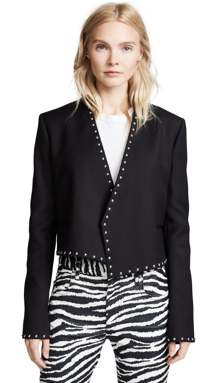 Helmut Lang Studded Suit Jacket