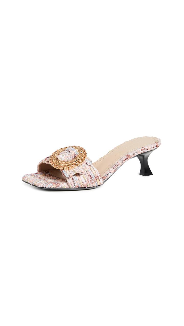 Brock Collection Boucle Metallic Slides