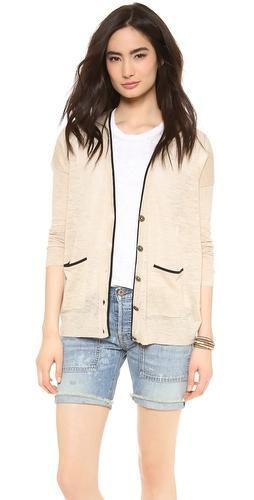 Madewell Color Tip Cardigan
