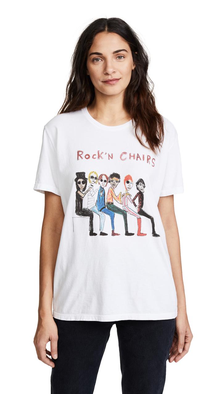 Unfortunate Portrait Rock N Chairs Tee