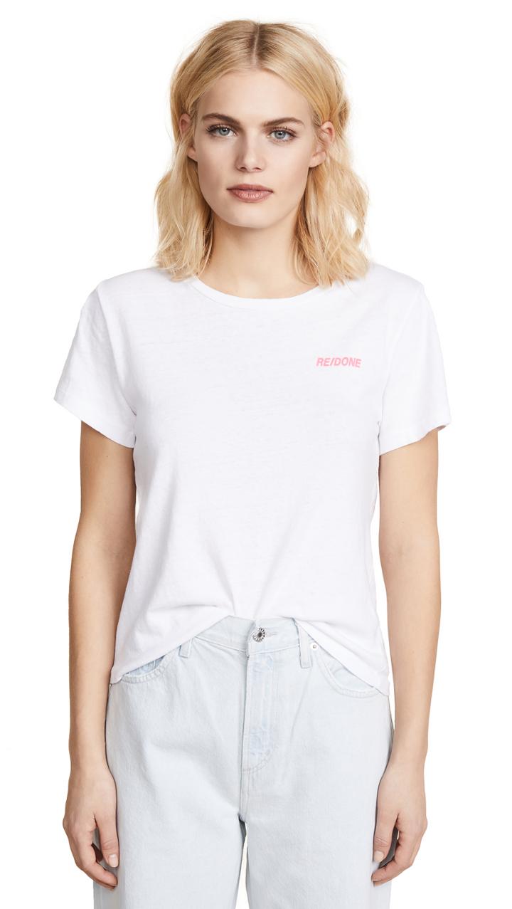 Re Done The Classic Mini Logo Graphic Tee