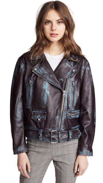 Acne Studios Merlyn Leather Jacket