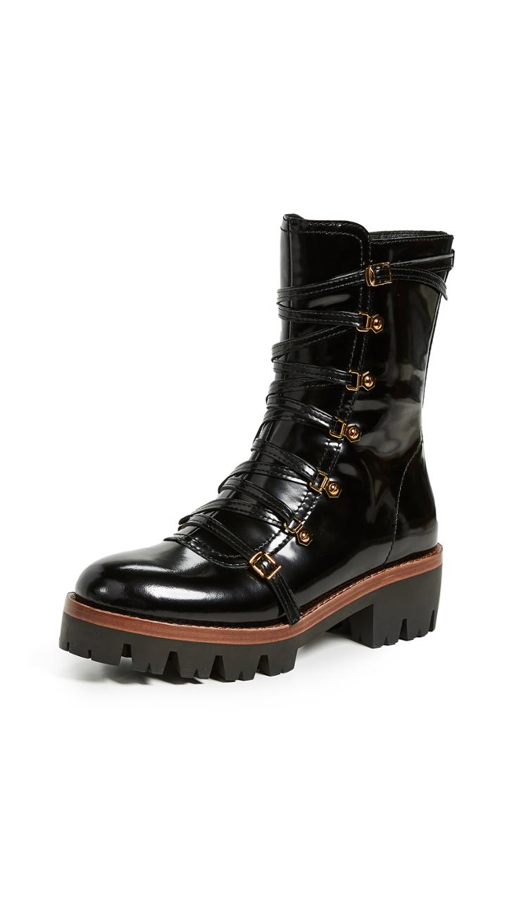 Jeffrey Campbell Combat Lug Sole Boots