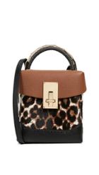 The Volon Great Alice Leopard Box Bag