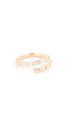 Shay Dual Spiral Baguette Ring