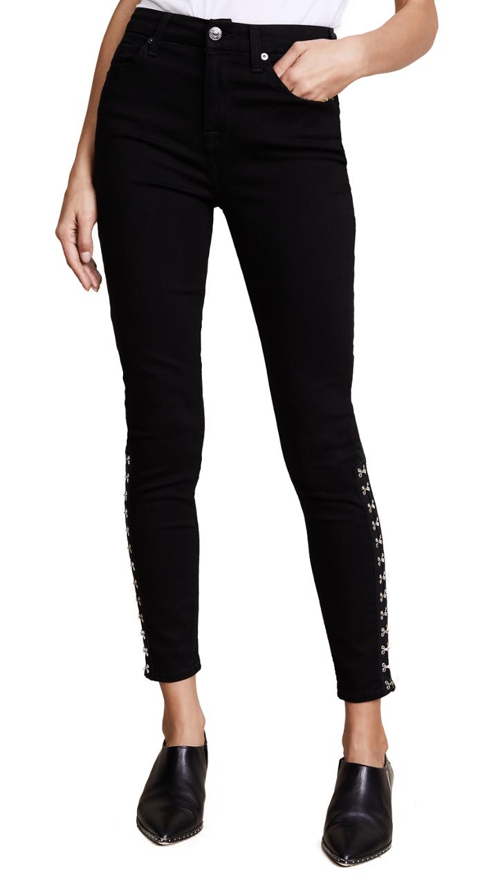 7 For All Mankind Bair Ankle Skinny Jeans