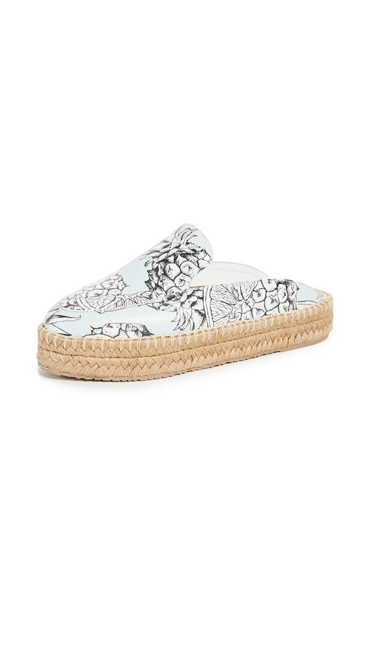 Kaanas La Jolla Pointy Loafer Espadrilles