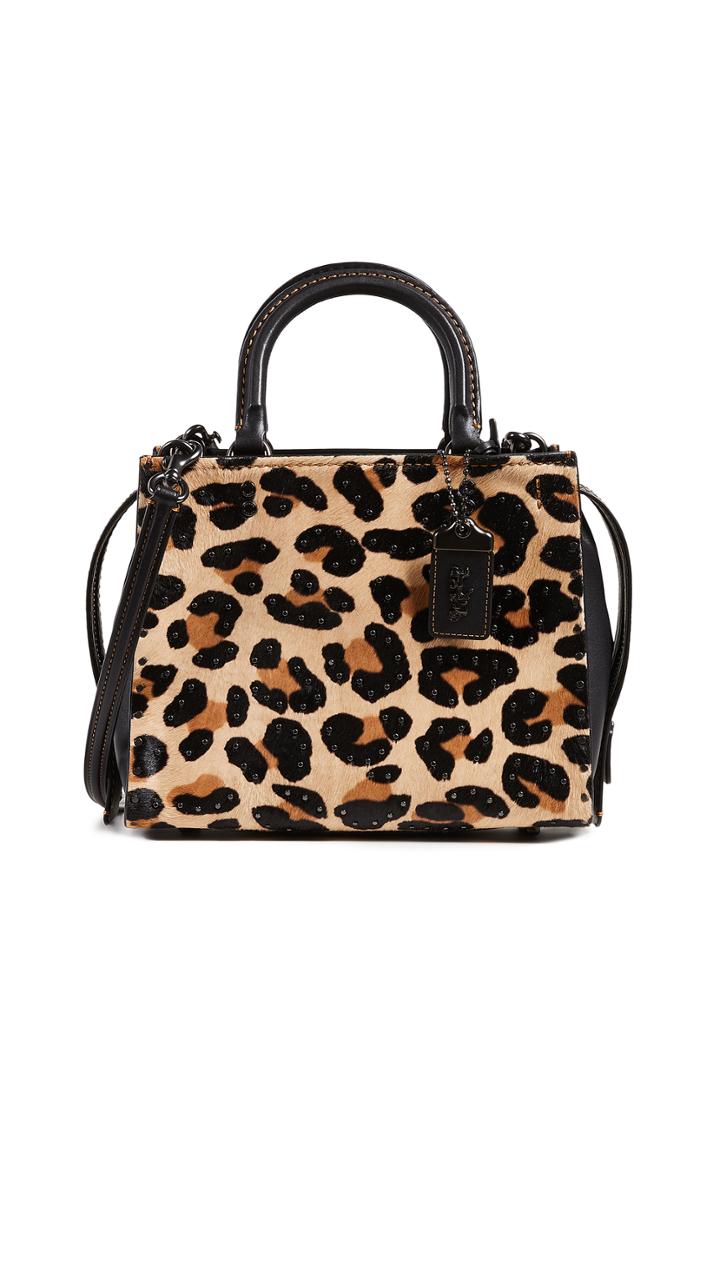Coach 1941 Leopard Rogue Bag 25
