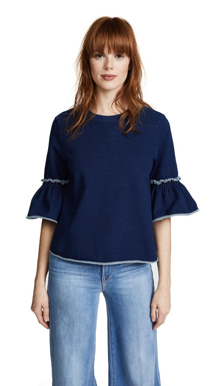 See By Chloe Ruffle Top