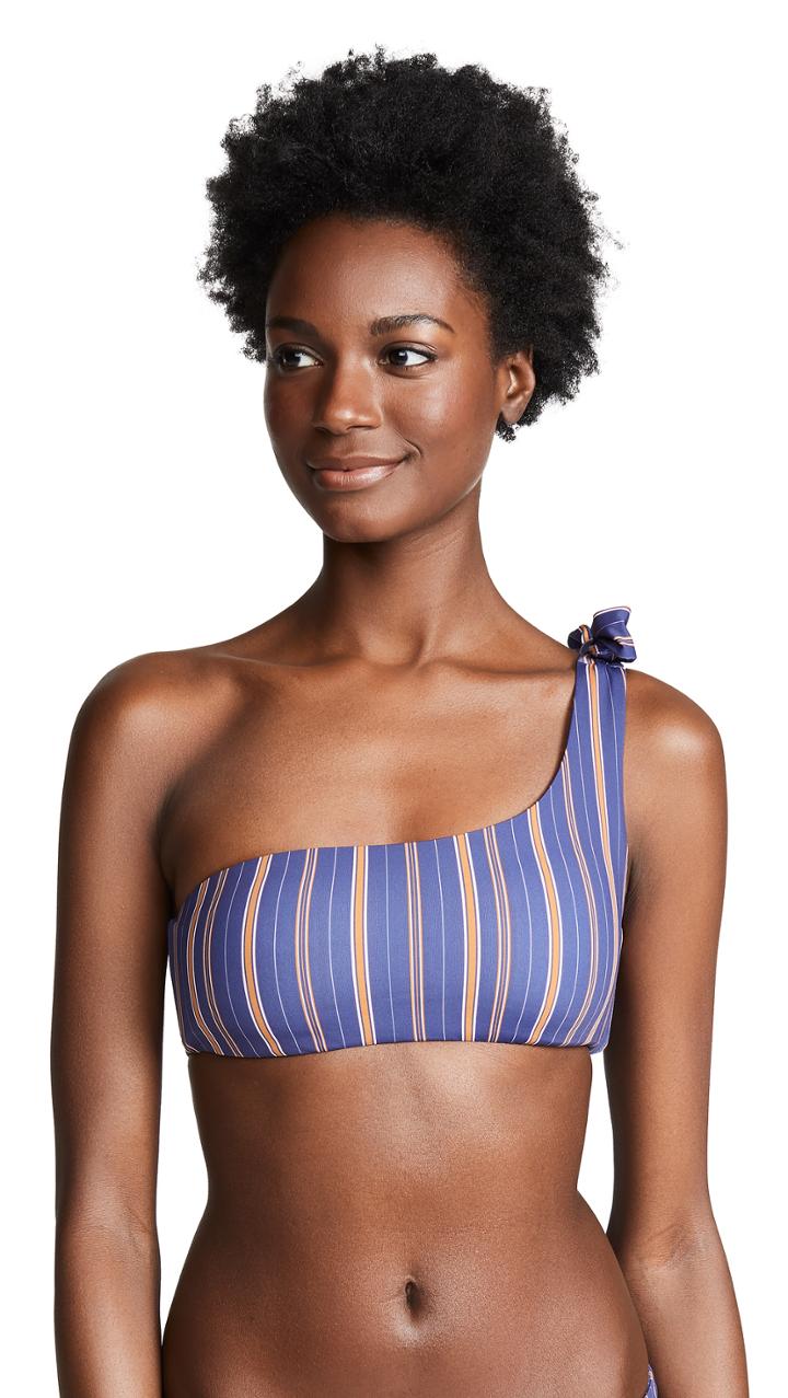 Eberjey Riviera Stripes Marion Bikini Top