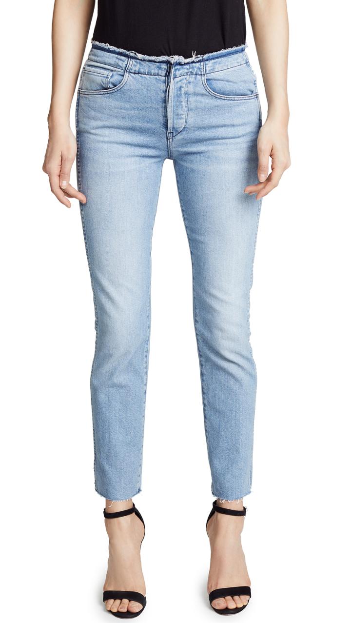 3x1 Raw Edge Shelter Slim Jeans