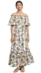 Borgo De Nor Mona Off The Shoulder Maxi Floral Dress