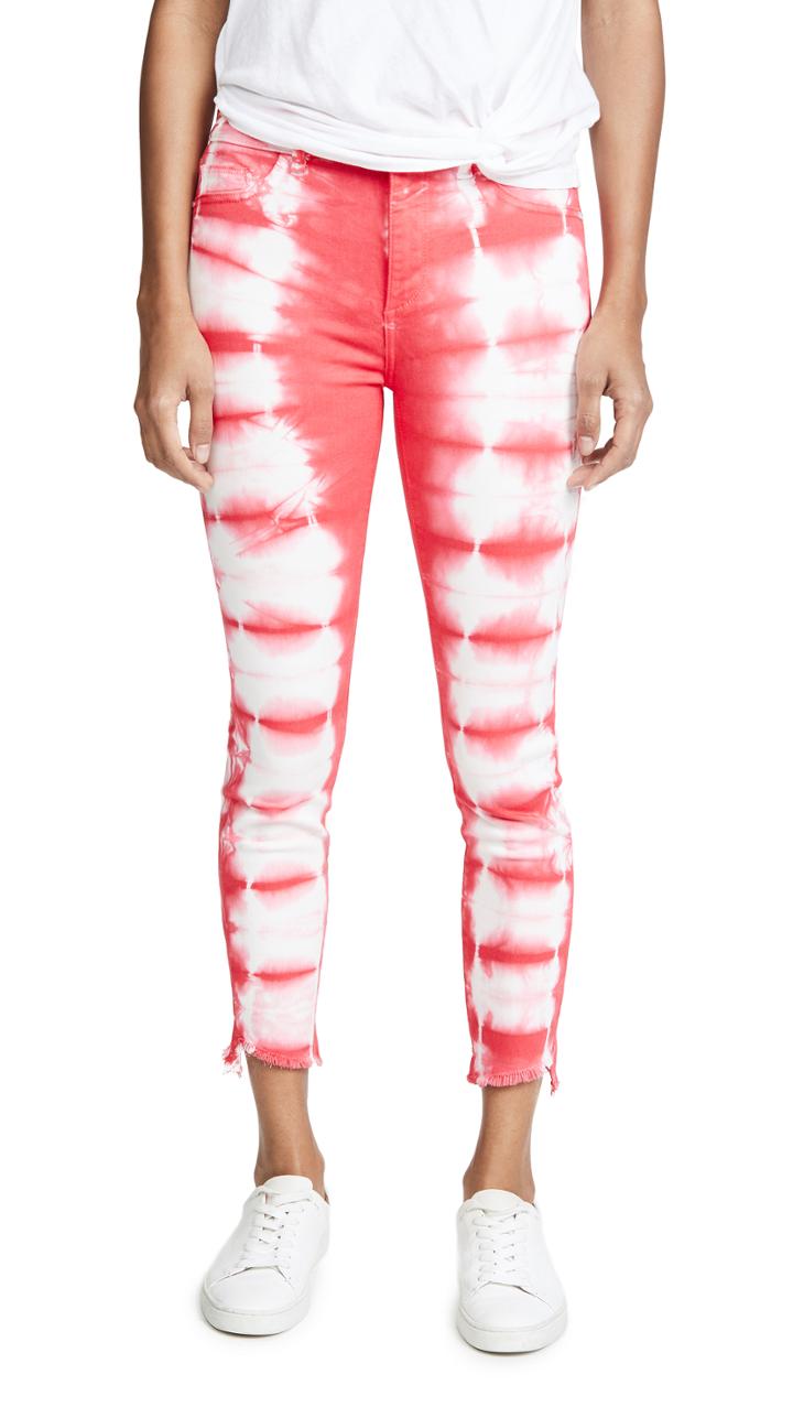 Dl1961 Florence Crop Mid Rise Instasculpt Jeans