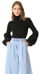 Ksenia Schnaider Wool Mix Turtleneck Sweater