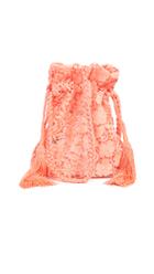 Alice Olivia Rope Neon Lace Crossbody Pouch